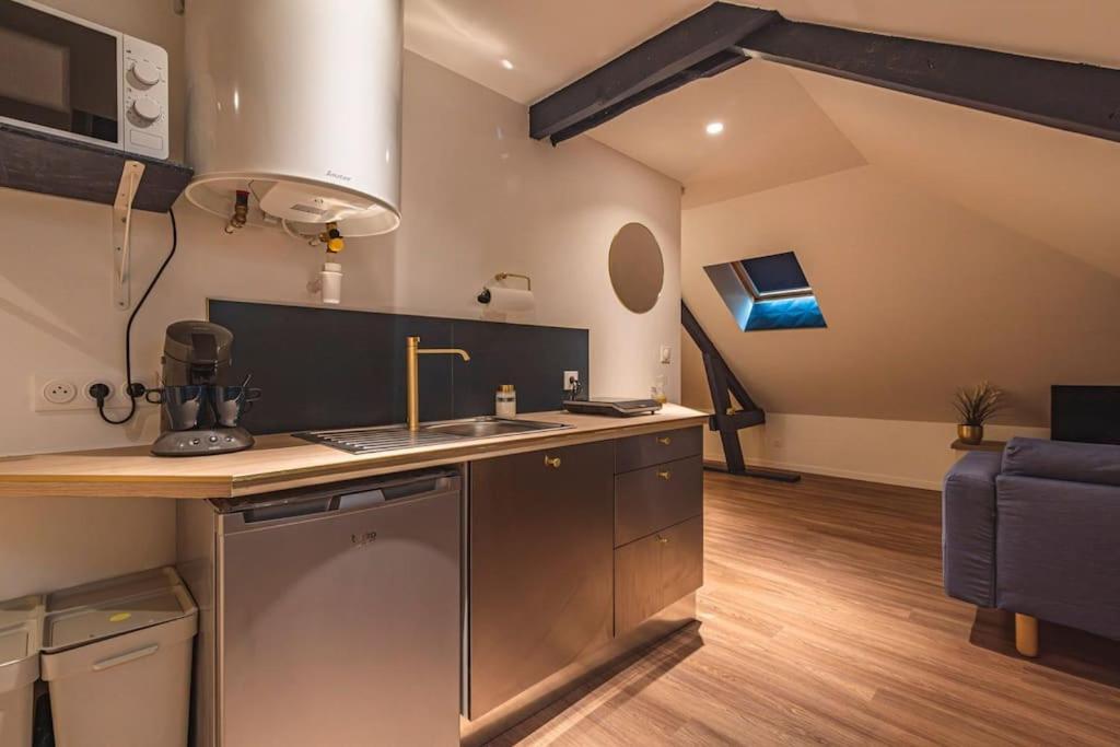 L'Azur Dore, Studio Pour 2 Voyageurs Isles-sur-Suippe Exterior photo