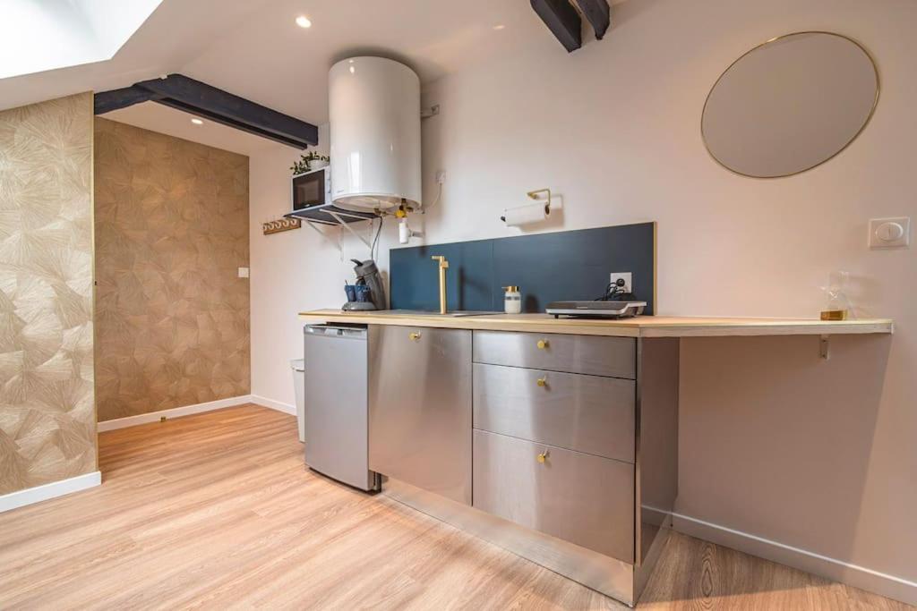 L'Azur Dore, Studio Pour 2 Voyageurs Isles-sur-Suippe Exterior photo